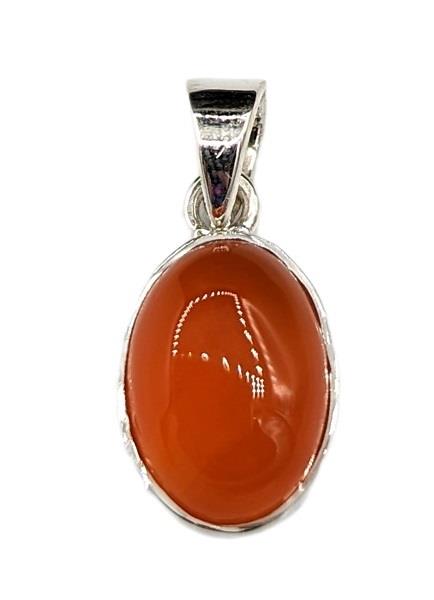 Pendant Carnelian Sterling Silver