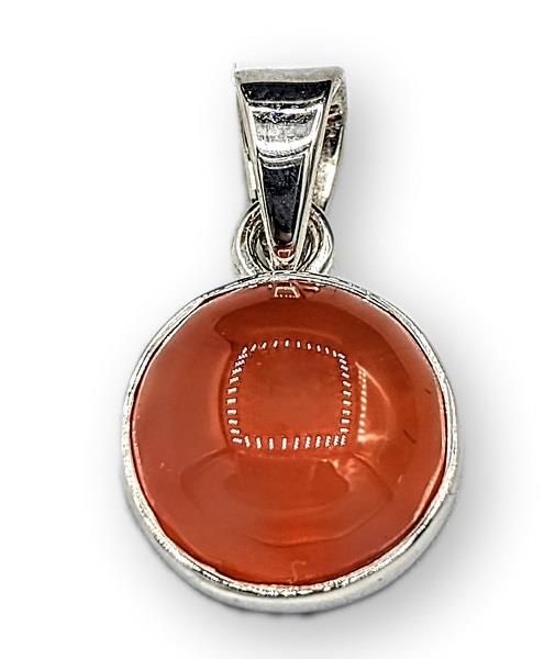 Pendant Carnelian Sterling Silver