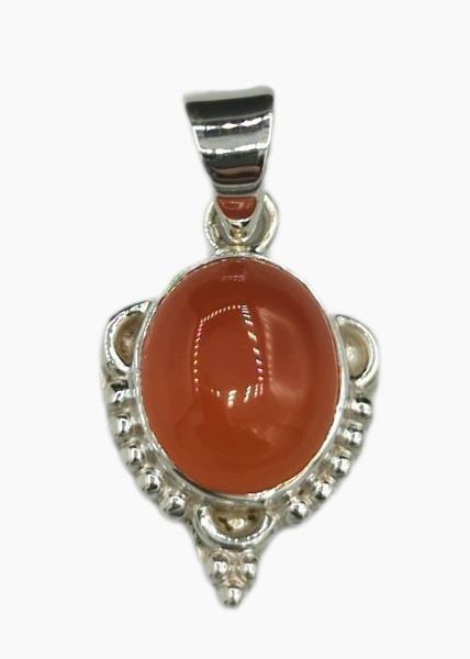 Pendant Carnelian Sterling Silver