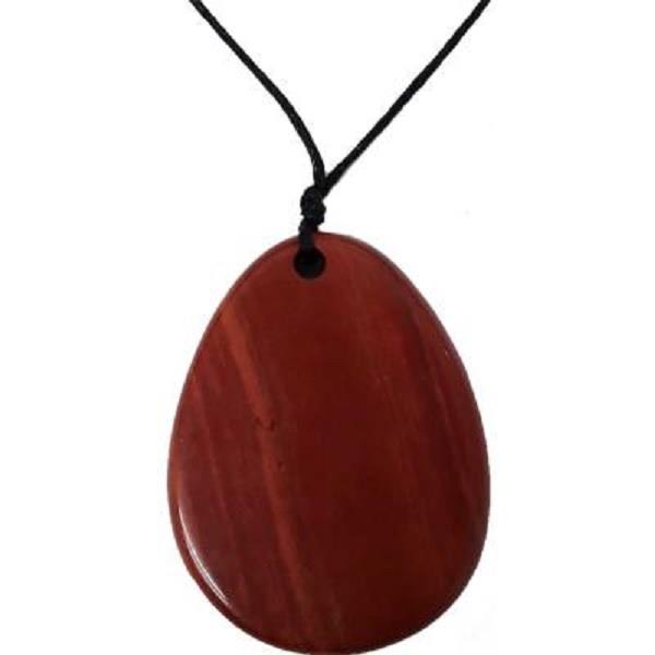 Pendant Red Jasper Oval