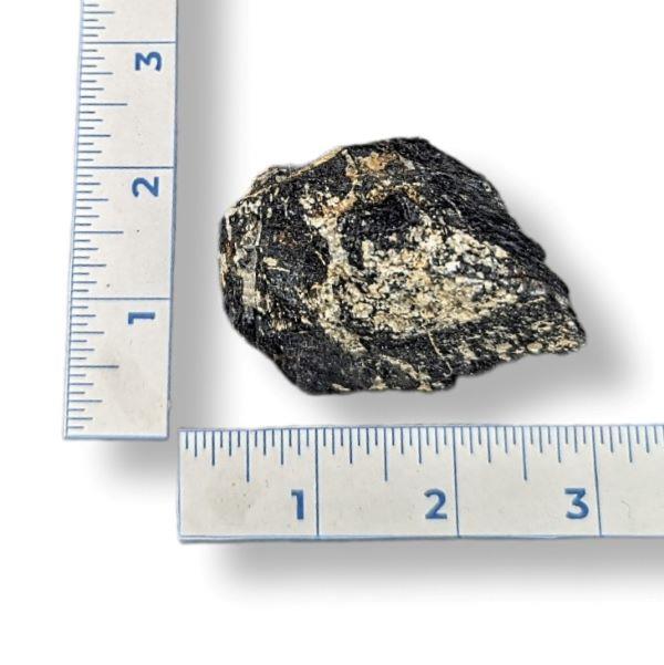 Black Tourmaline Rough 129g Approximate