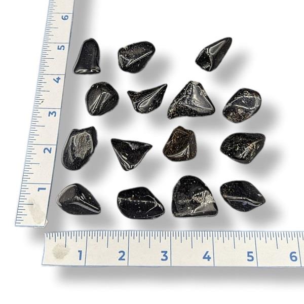 Black Jasper Tumbled