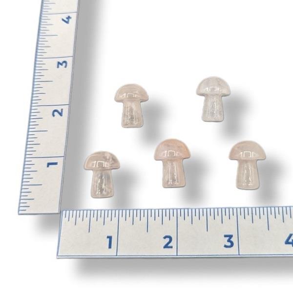 Rose Quartz Mushroom Mini