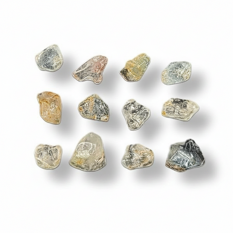 Blue Topaz with Iron Tumbled