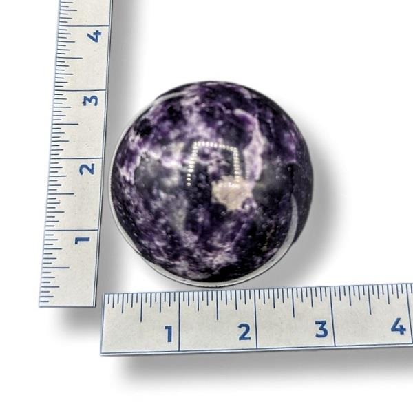 Lepidolite Sphere 316g Approximate