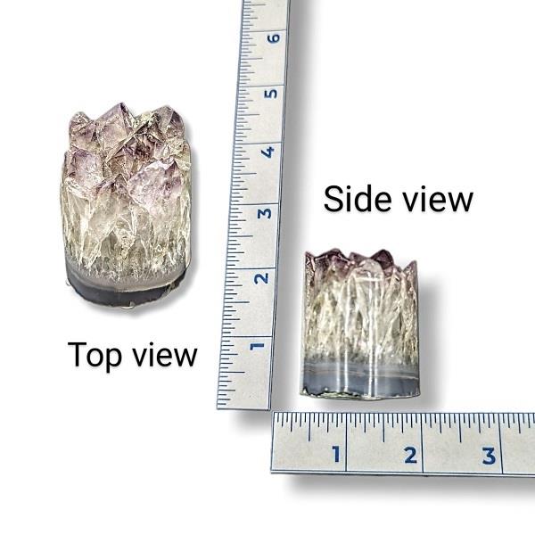 Amethyst Druzy Cyclinder 114g Approximate