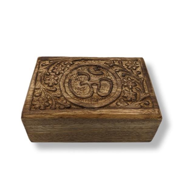 Box Wooden Om