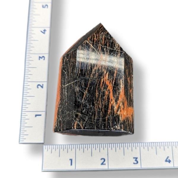 Black Tourmaline Point Polished 294g Approximate