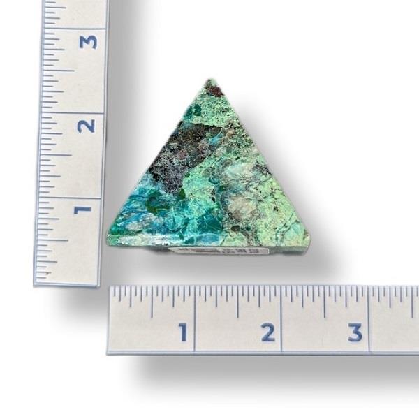 Chrysocolla Pyramid 116g Approximate