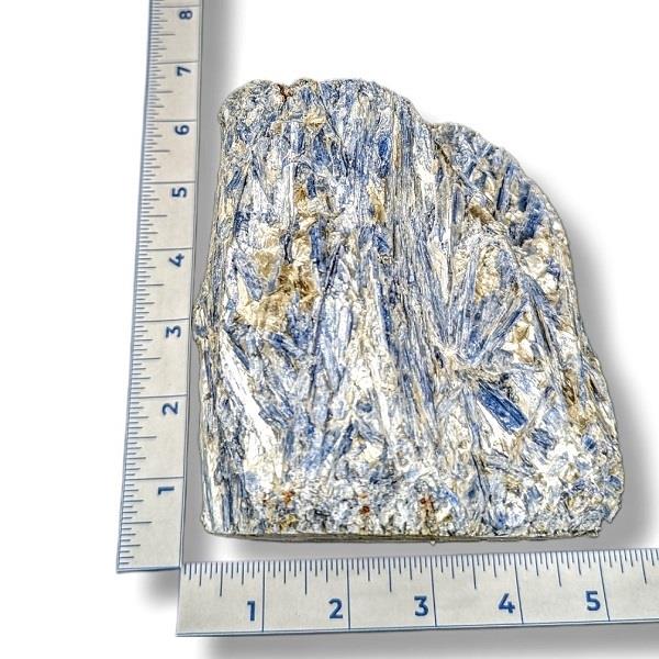 Blue Kyanite Cluster Cut Base 2204g Approximate