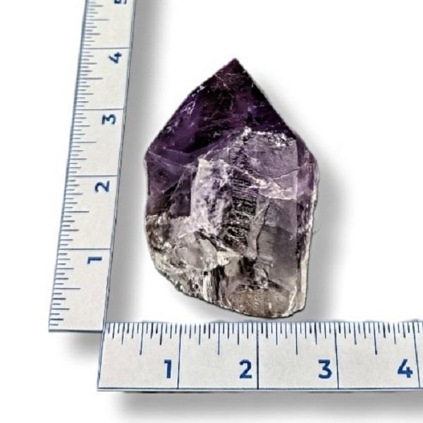 Amethyst Smokey Phantom Point 236g Approximate