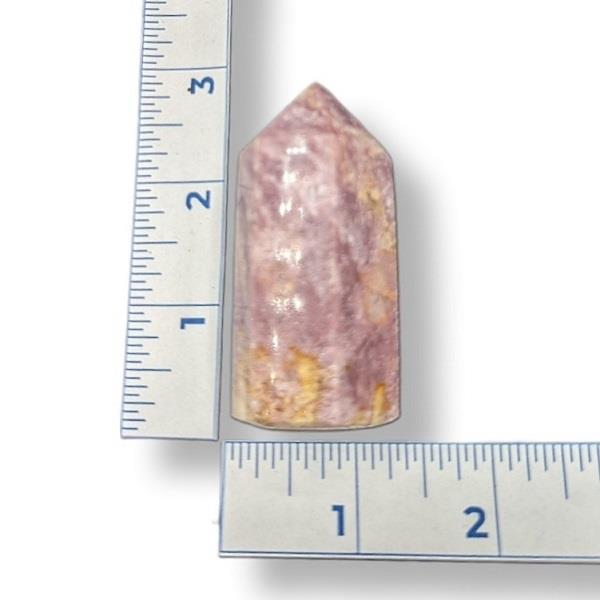 Lepidolite Point Polished 90g Approximate