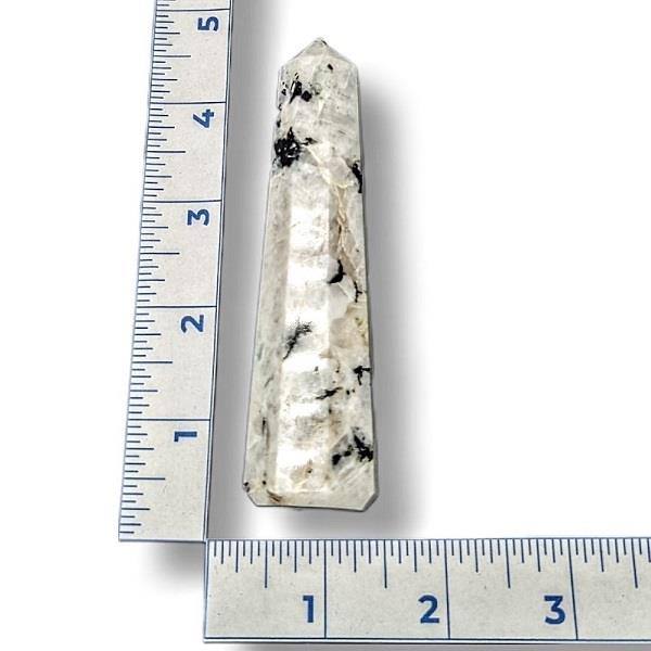 Rainbow Moonstone Point 107g Approximate