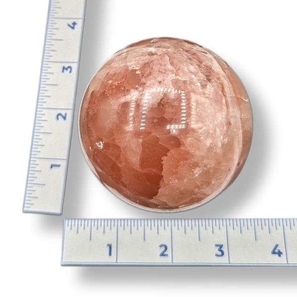 Rose Calcite Sphere 562g Approximate