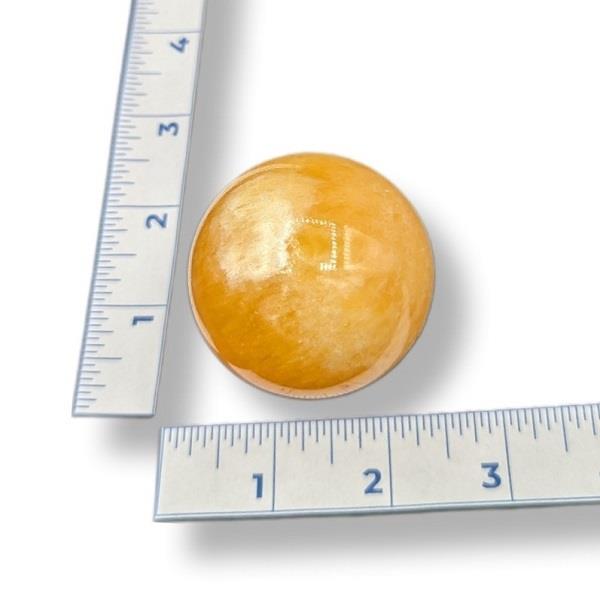 Orange Calcite Sphere 182g Approximate