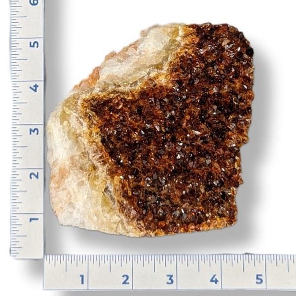 Citrine Druzy Cut Base 1166g Approximate