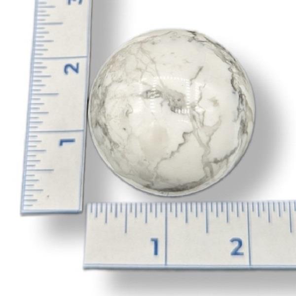 Howlite Sphere 154g Approximate