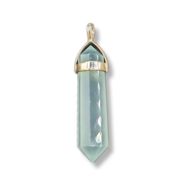 Pendant Chalcedony Point Sterling Silver