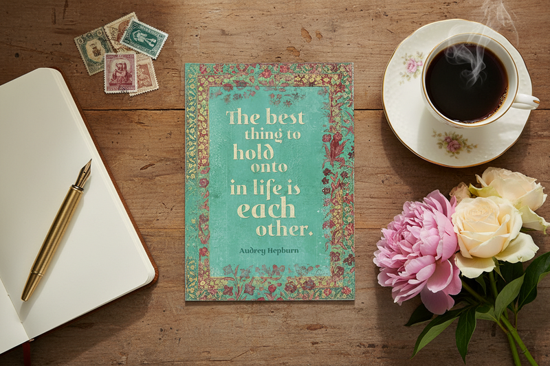 Greeting Card the Best Thing To Hold Onto