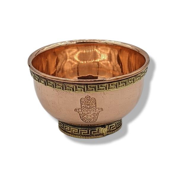 Tibetan Copper Bowl Hamsa
