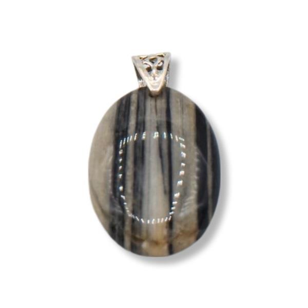 Pendant Zebra Jasper