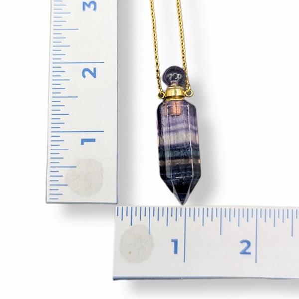 Perfume Necklace Fluorite