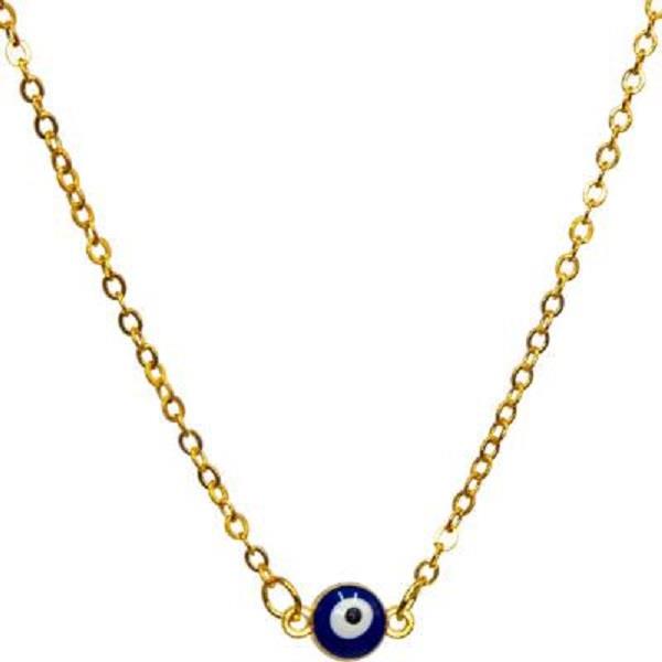 Necklace Evil Eye Gold Coloured