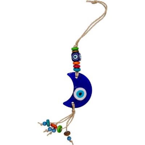 Evil Eye Talisman Moon & Hemp