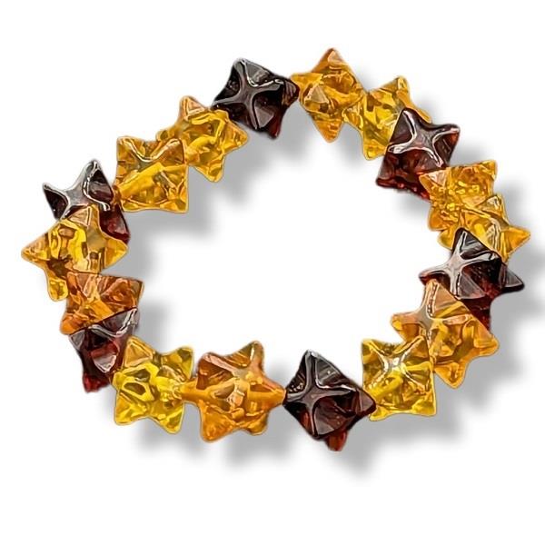 Bracelet Amber Merkaba