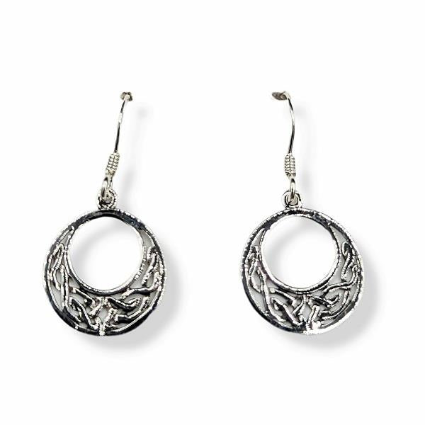 Earrings Celtic Sterling Silver