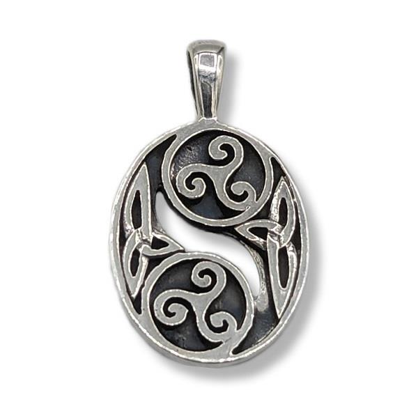 Pendant Triskele Trinity Sterling Silver