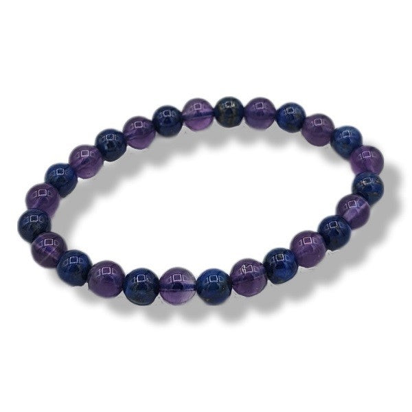 6mm Bracelet Lapis Lazuli Amethyst Children