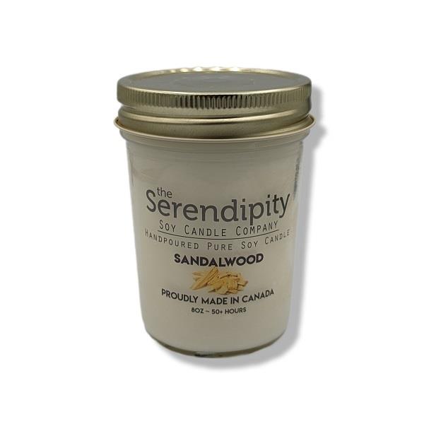 Soya Wax Candle Sandalwood