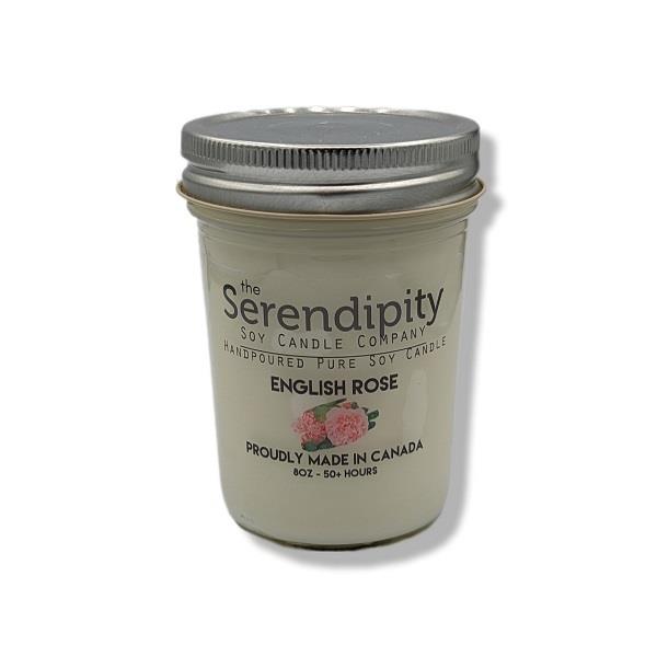 Soya Wax Candle English Rose