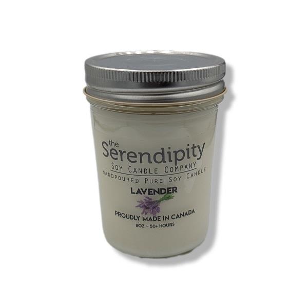 Soya Wax Candle Lavender