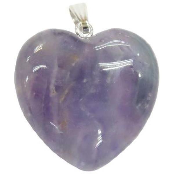 Pendant Fluorite Heart