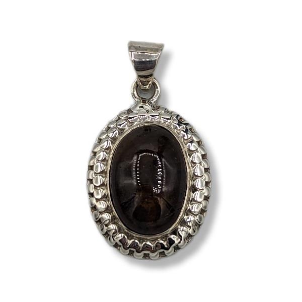 Pendant Brown Tourmaline Sterling Silver