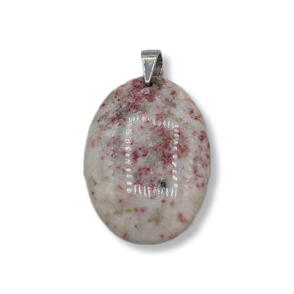 Pendant Cinnabar in Quartz