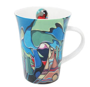 Daphne Odjig And Some Watched the Sunset Porcelain Mug on a white background