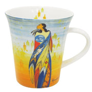 The Not Forgotten Porcelain Mug on white background