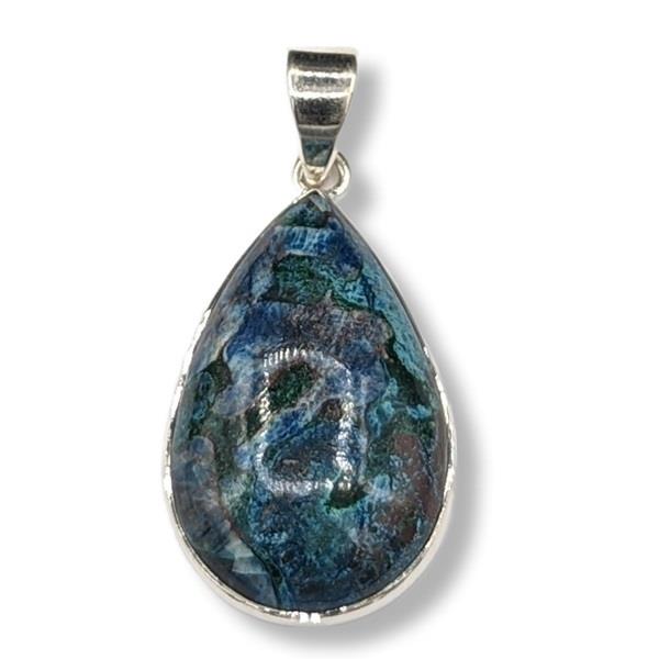 Pendant Azurite Sterling Silver