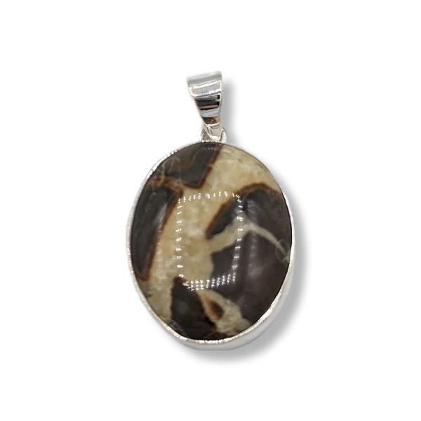 Pendant Septarian Sterling Silver