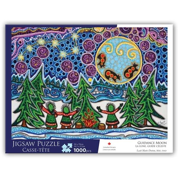 Jigsaw Puzzle Guidance Moon