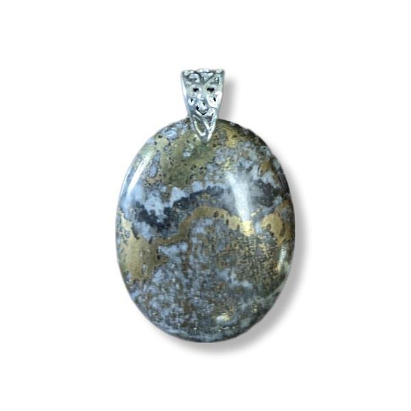 Pendant Chalcopyrite in Quartz