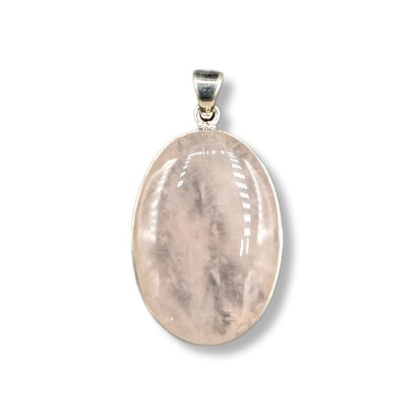 Pendant Rose Quartz Sterling Silver