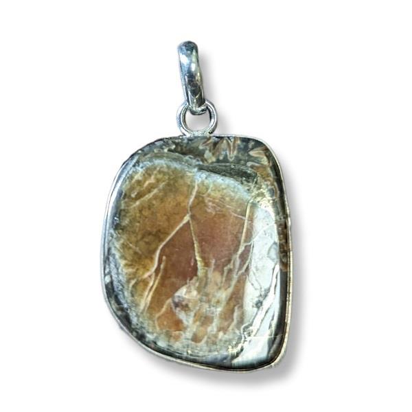 Pendant Ammolite Sterling Silver