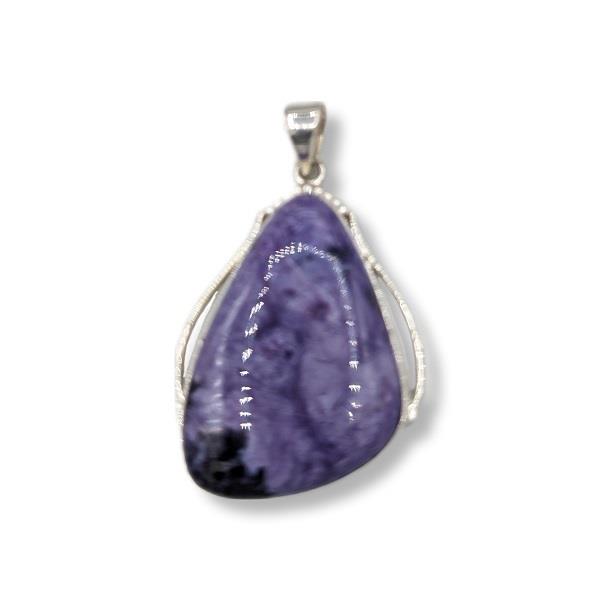 Pendant Charoite Sterling Silver