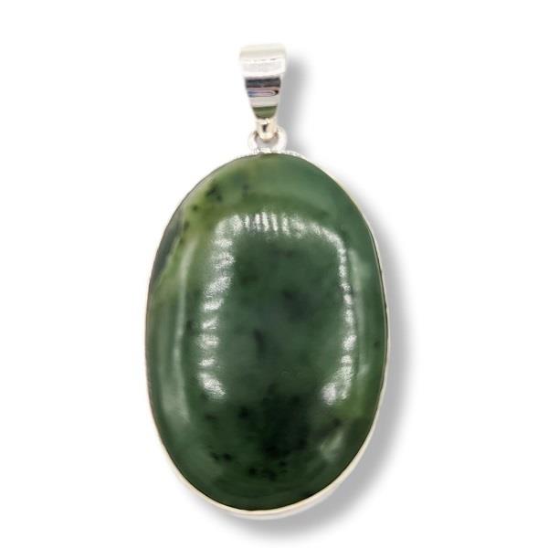 Pendant Jade Sterling Silver