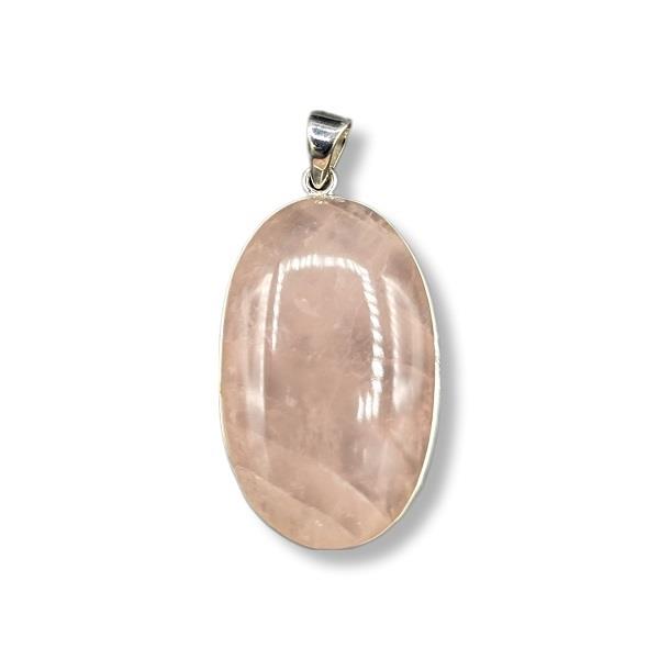 Pendant Rose Quartz Sterling Silver