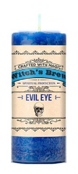 Witches Brew Candle Evil Eye